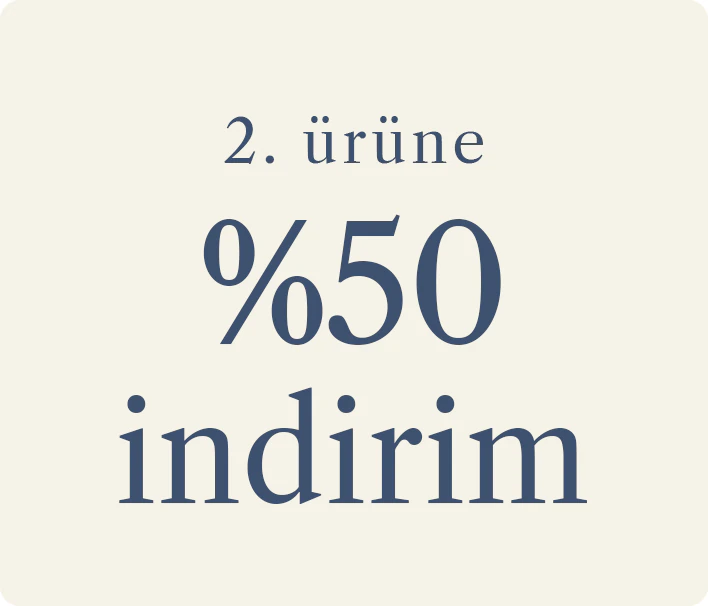 2. Ürüne %50 İndirim