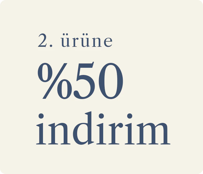 2. Ürüne %50 İndirim