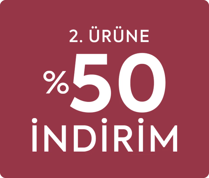 2. Ürüne %50 İndirim