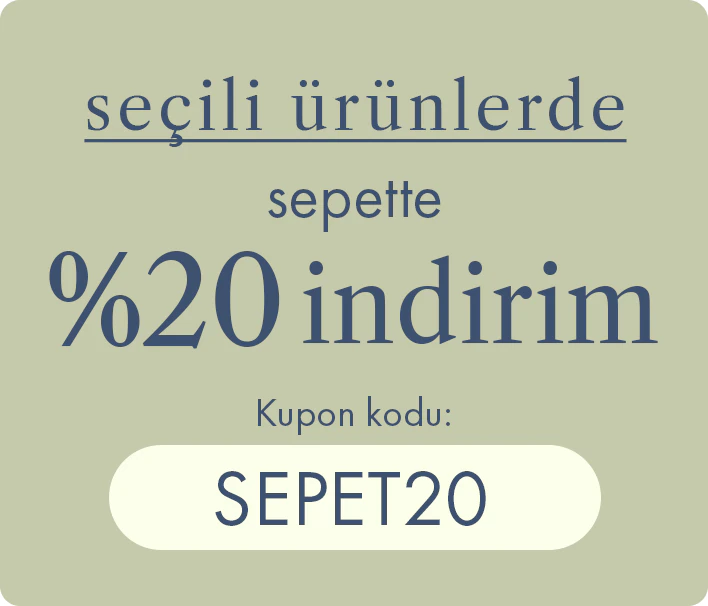SEPET20 Kupon Koduyla Net %20 İndirim