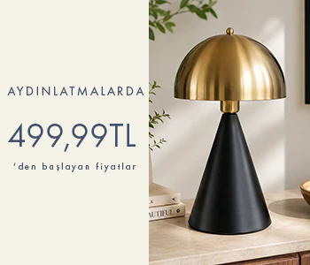 Aydınlatmalarda 499,99 TL'den Başlayan Fiyatlar
