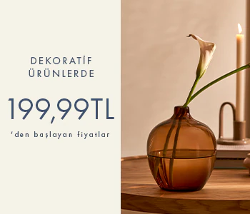 Dekoratif Ürünlerde 199,99 TL'den Başlayan Fiyatlar