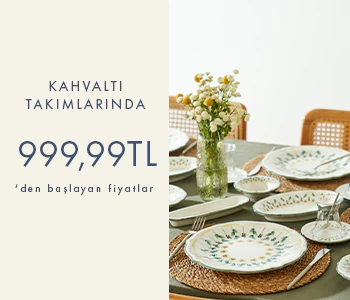 Kahvaltı Takımlarında 999,99 TL'den Başlayan Fiyatlar