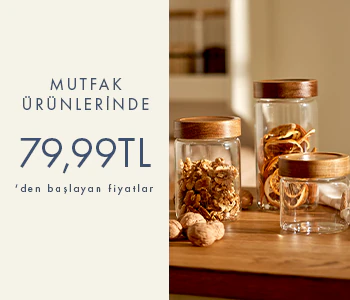 Mutfaklarda 79,99 TL'den Başlayan Fiyatlar