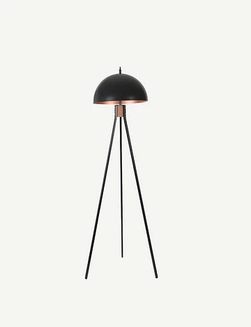 Tess Tripod Lambader Siyah (46x155 cm)