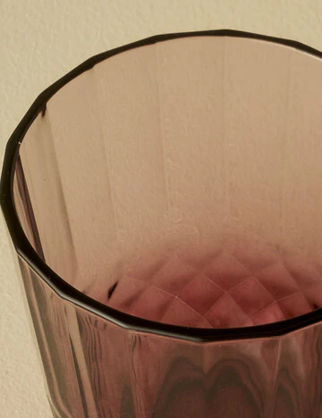 Colore Kesme Bardak 6'lı Gül Kurusu (320 cc)