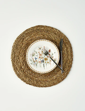 Rafe Hasır Amerikan Servis Naturel (35 cm)