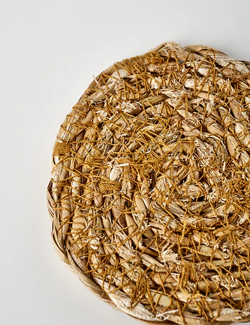 Rafe 6'lı Bardak Altlığı Naturel (10 cm)