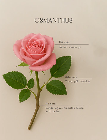 Osmanthus Ahşap Fitilli Soy Wax Mum
