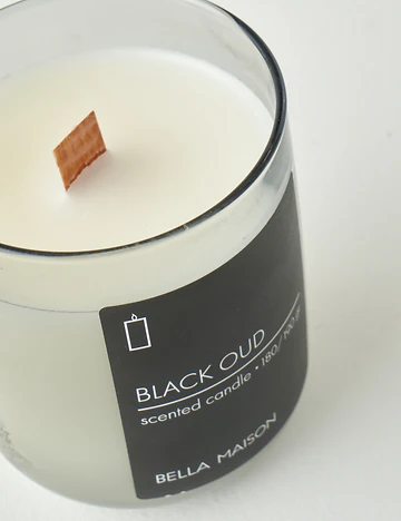 Black Oud Çubuklu Oda Kokusu Seti Siyah