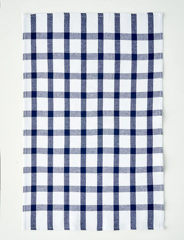 Pamuklu Liberty Kurulama Bezi Seti 3'lü Lacivert (45x65 cm)