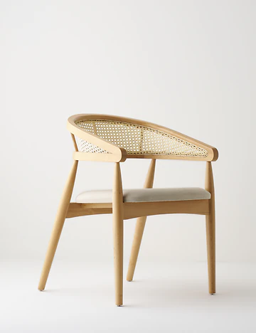 Ocaliptus Sandalye Naturel (54x49x79 cm)