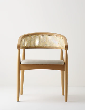 Ocaliptus Sandalye Naturel (54x49x79 cm)