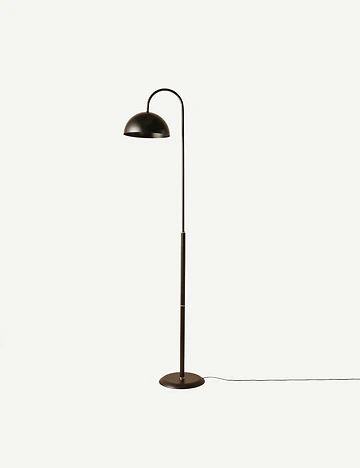 Cena Metal Lambader Siyah (48x25x160 cm)