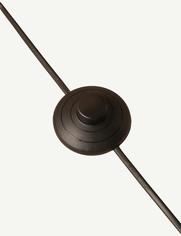 Cena Metal Lambader Siyah (48x25x160 cm)