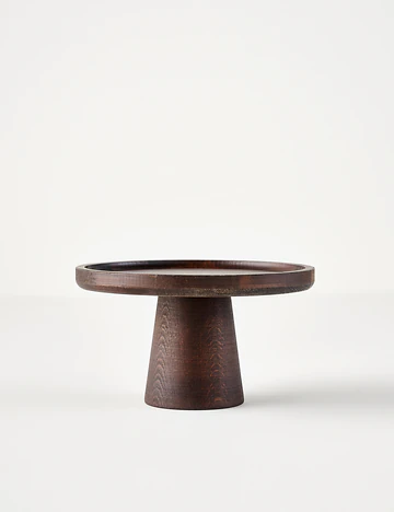 Ven Ahşap Kek Standı Naturel (21 cm)