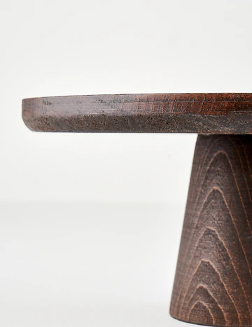 Ven Ahşap Kek Standı Naturel (26 cm)
