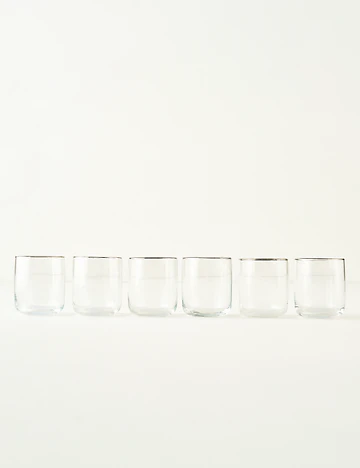 Premium Bardak 6'lı Silver (270 cc)