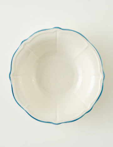 Mabel Stoneware Salata Kasesi Mavi (25 cm)