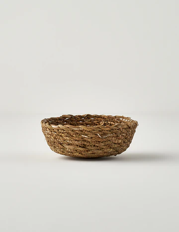Carmen Hasır Sepet 2'li Naturel (15x4 cm)