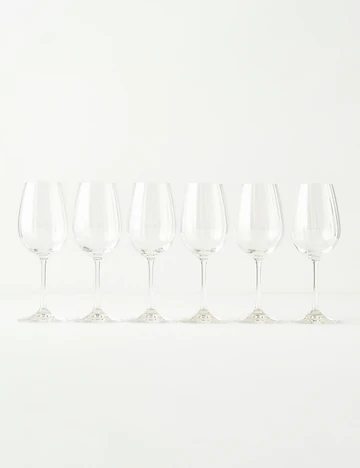 Fall Kristal Kadeh 6'lı Naturel (350 cc)