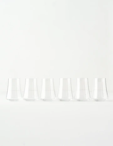 Shape Kristal Meşrubat Bardağı 6'lı Naturel (400 cc)