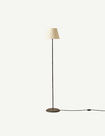 Zenith Metal Lambader Finlin Krem (38x21x145 cm)