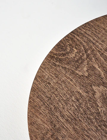 Aris Ayaklı Sunum Tabağı Naturel (29 cm)
