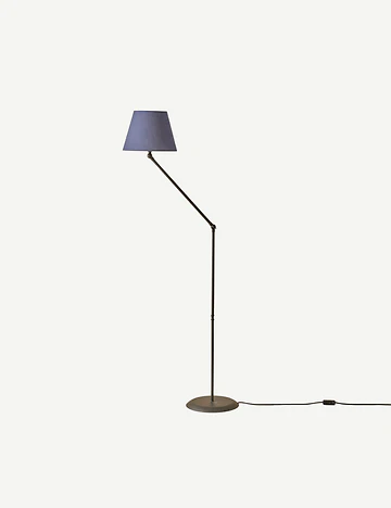 Cosby Metal Lambader Lacivert (25x17x150 cm)