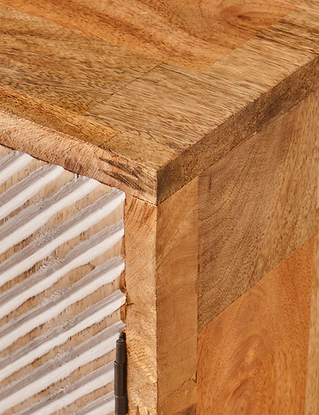 Juno Mango Ağacı Çok Amaçlı Dolap Naturel (55x32x65)
