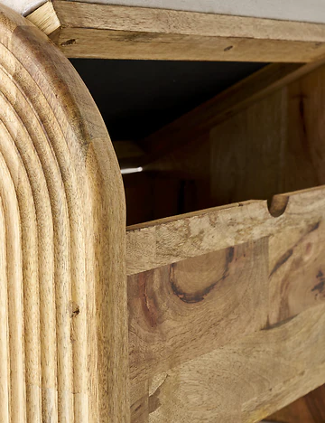 Olivia Mango Ağacı Bench Naturel (64x35x50 cm)