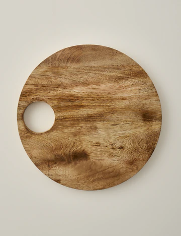 Rita Mango Kesme Tahtası Naturel (30x30x1,6 cm)