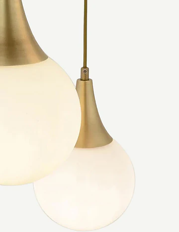 Ivory Sarkıt Avize Gold (70x35 cm)