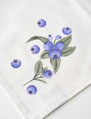 %100 Pamuk Blueberry Peçete (40x40 cm)