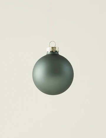 Christmas Dekoratif Süs 12'li Yeşil (6 cm)