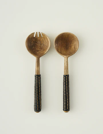 Riva Salata Servis Seti Naturel (27x8 cm)