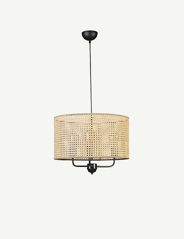 Mika Rattan Avize Naturel (45x70 cm)