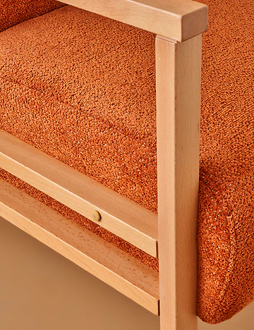 Cinnamon İskandinav Berjer (70x85x75 cm)
