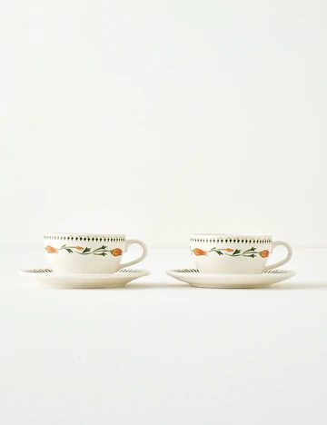 Tulip 2'li Çay Fincanı (270 cc)