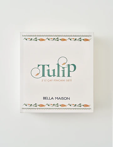 Tulip 2'li Çay Fincanı (270 cc)