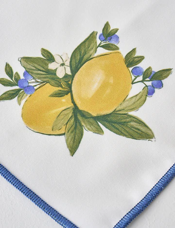 Lemoncello Pamuklu Peçete Sarı (40x40 cm)