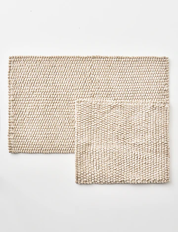 Cosy Paspas Takımı Bej (60x100 cm)