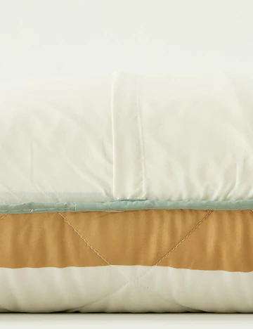 Flores Kapitoneli Çok Amaçlı Çift Kişilik Yatak Örtüsü Seti (240x220 cm)