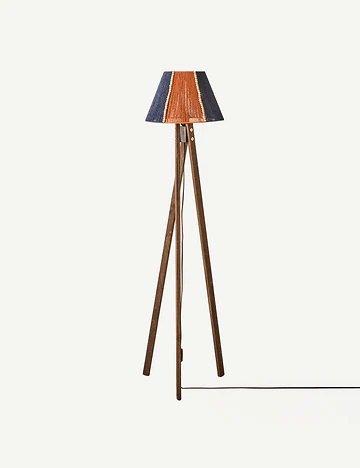 Tres Lambader Lacivert-Ceviz (35x125 cm)