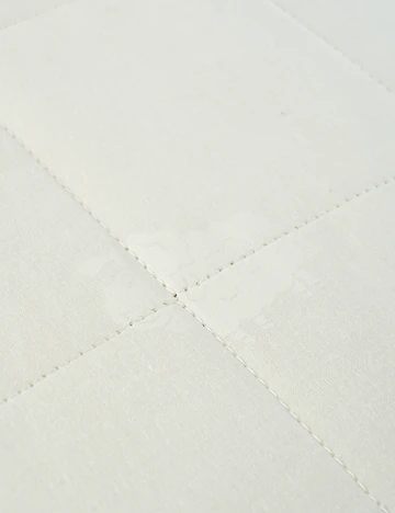 Deluxe Tek Kişilik Yün Yorgan Beyaz (155x215 cm)