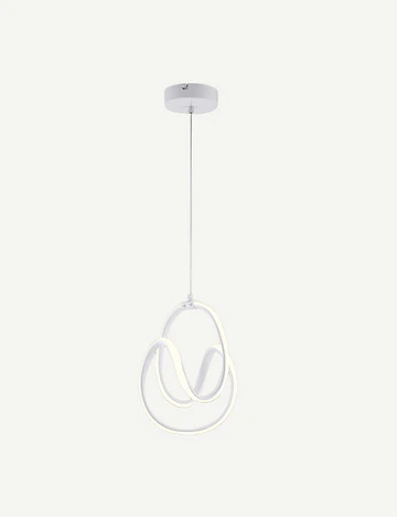 Ruby Led Sarkıt Avize Beyaz (75x30 cm)