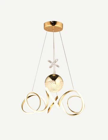 Enzo Led Sarkıt Avize Gold (40x70 cm)