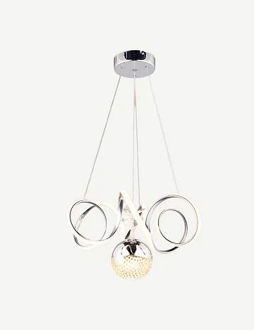 Enzo Led Sarkıt Avize Krom (40x70 cm)