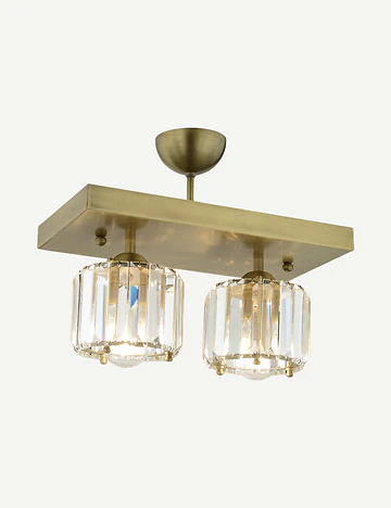 Cooper 2'li Plafonyer Avize Eskitme (36x30 cm)