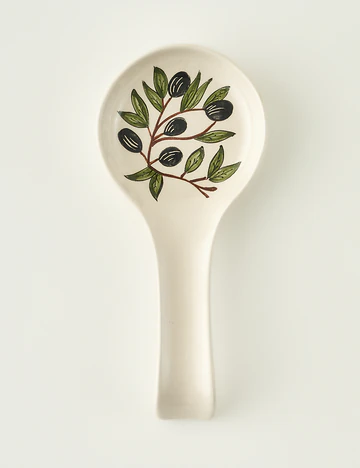 Olive Kirli Kaşıklık Beyaz (11,5x24 cm)